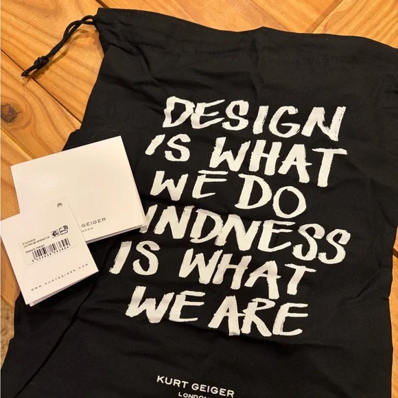 ***Make an offer!** NWT Kurt Geiger Medium Leather Kensington Bag Crossbody - Picture 5 of 9